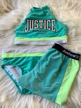 Justice Teal Sport 3 Piece Set
